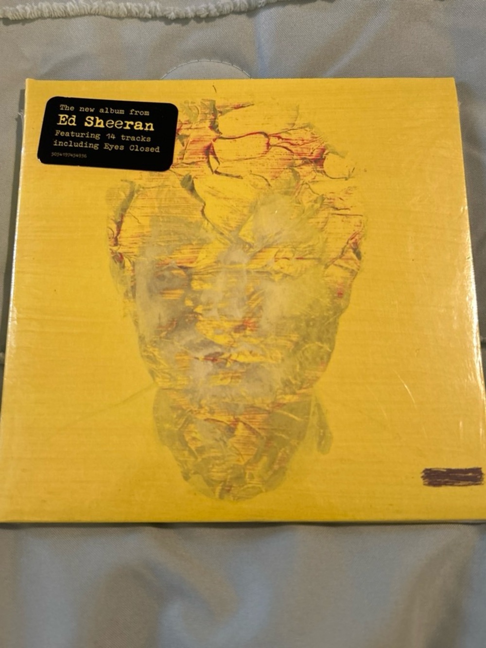 adidas Bright Yellow Graphic Album-Style Cover